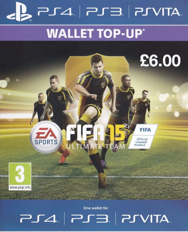 FIFA 15: Legacy Edition box art for Playstation Vita